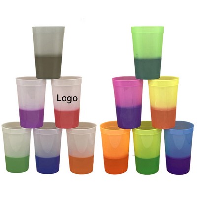 16 OZ Color Changing Stadium Cups