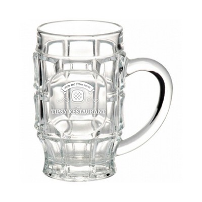 17.75 oz. Beer Garden Glass Mug (Engraved Imprint)