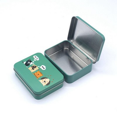 Rectangle Shape Tinplate Box