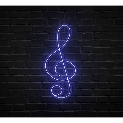 Music Note Neon Sign