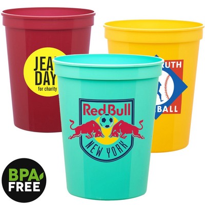 16 oz. Stadium Cups w/Custom Logo Stadium Cups