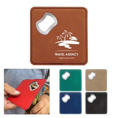 Combo Coaster Bottle Opener