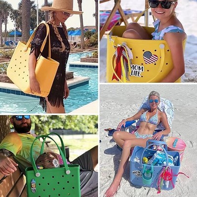 Large Rubber Waterproof Beach Tote Bag