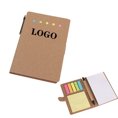 Kraft Paper Portfolio Note Pad