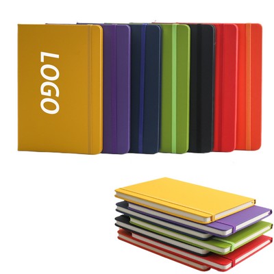 Elasticated Tie Notepad Simple Business Notebook