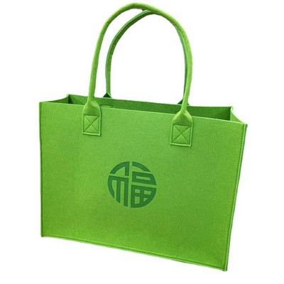 Felt Tote Bag Grocery Bag Handbag