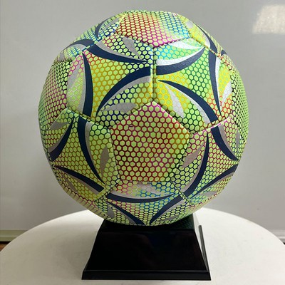 Glow In The Dark PU Soccer Balls Official Size 5