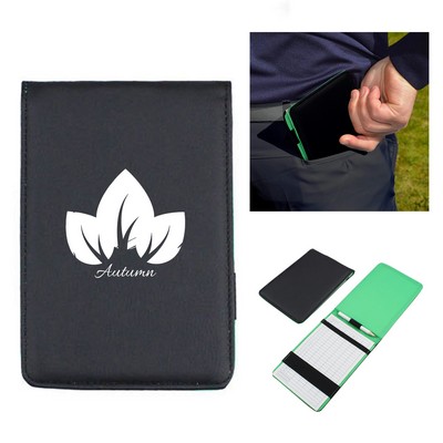 Golf Scorecard Holder Book