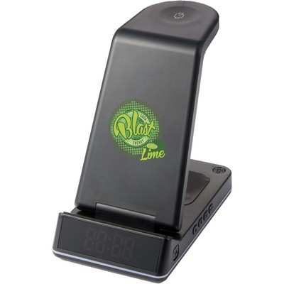 TriCharge Plus 3-in-1 Qi Wireless Charging Stand