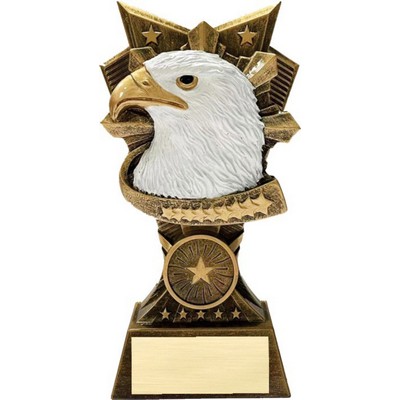 Eagle 3D Design Resin Award - 6" Tall