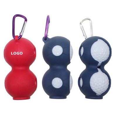 Silicone Soft Protective Carrier Holders for Golf Balls