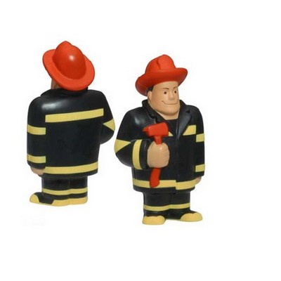 Axe-Wielding Firefighter Stress Ball