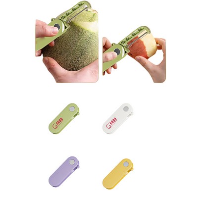 Folding Outdoor Portable Stainless Steel Fruit Peeler