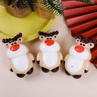 Slow-Rebound Cute Reindeer Stress Ball