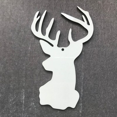 Wooden Reindeer Christmas Ornament