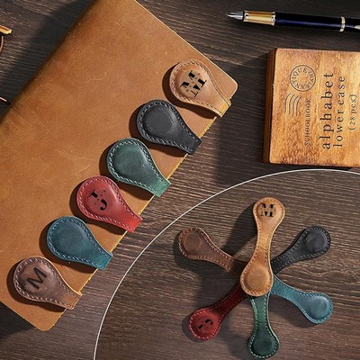 Leather Magnetic Bookmarks