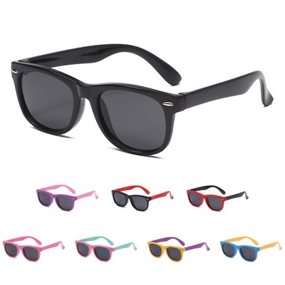 Kids Flexible Rubber Sunglasses