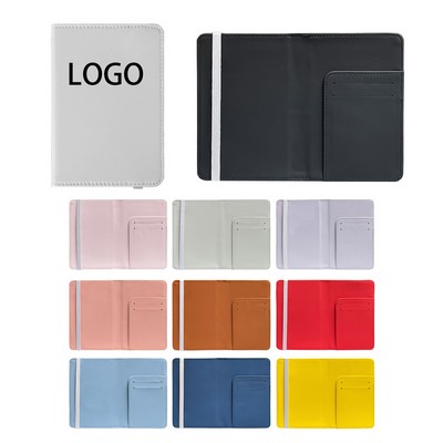 PU Leather Passport Holder