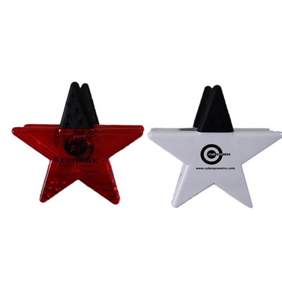 Pentagonal Star Magnetic Clip