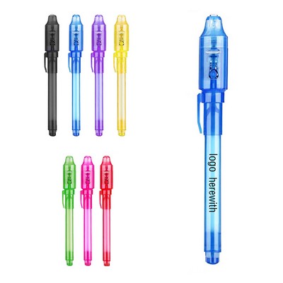 Invisible Ink Spy Pen With Uv Light