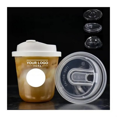 Versatile Drinkware 14 OZ Plastic Cups with Lids