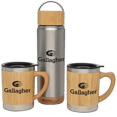 Woodland Mug and Water Bottle Gift Set