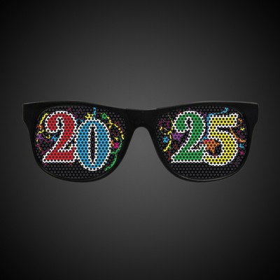 2025 Neon Yellow Billboard Sunglasses(Imprinted Arm)