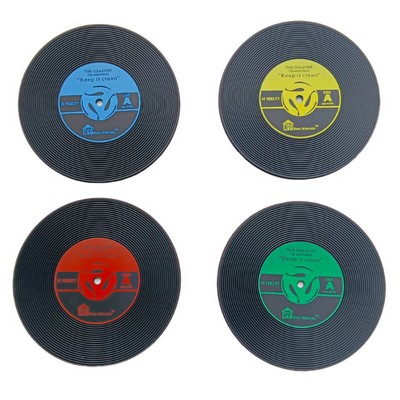 Vintage Cd Record Coaster