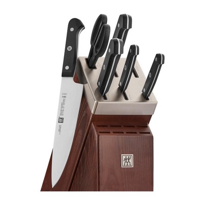 Zwilling Gourmet 7Pc Self Sharpening Knife Block Set