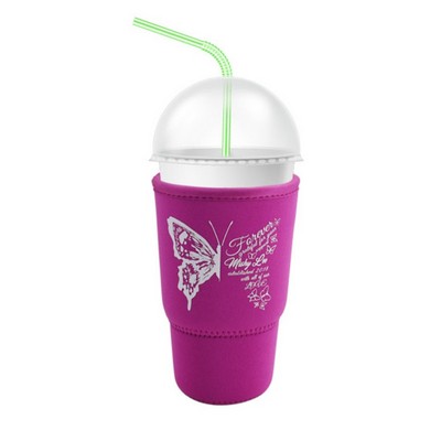 Full Color Neoprene Coffee Cup Sleeve 30-32oz