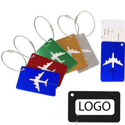 Luggage Tags With Steel Loop