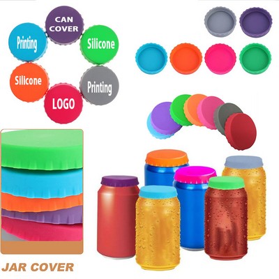 Reusable Silicone Beverage Can Covers