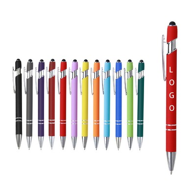 Spray Glue Metal Touch Screen Ballpoint Pen