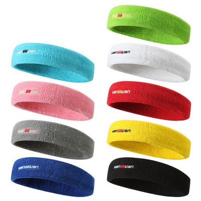 Sport Terry Sweatband Headband