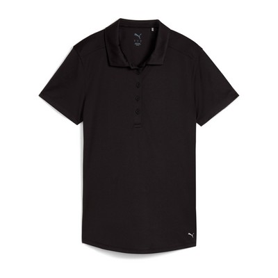 Puma® Pure 2.0 SS Women's Golf Polo Shirt- Puma Black