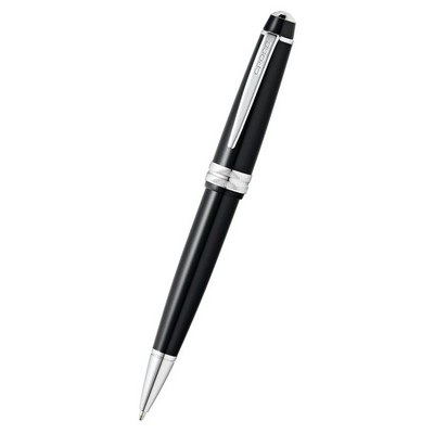 Cross Bailey Light™ Polished Black Resin with Polished Chrome Ballpoint Pen