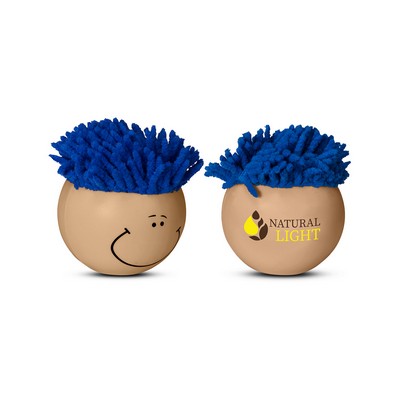 MopToppers Smiling Multicultural Stress Ball