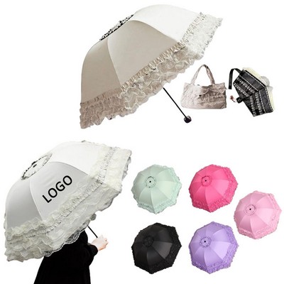 Lace Folding Umbrella