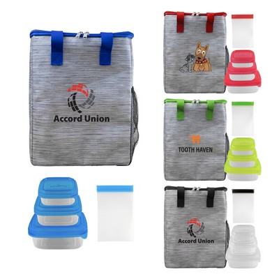 Portion Control & Snack Tote Set