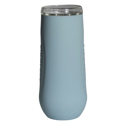 6 Oz. Champagne Flute Cool Blue