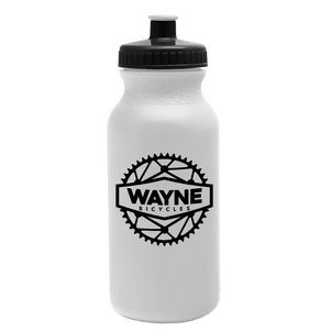 20 Oz. The Omni Bike Bottle (White Or Frost )