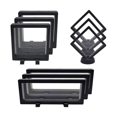 3D Floating Display Stand Holder Frames