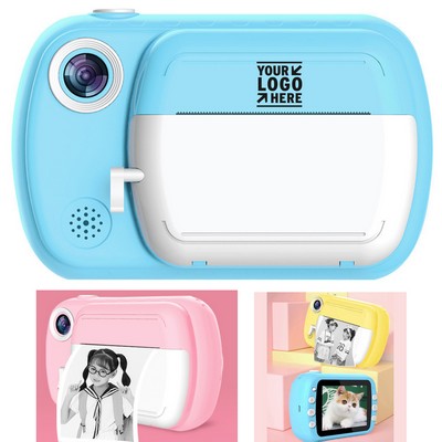 Instant Print Camera for Kids Pint Photos