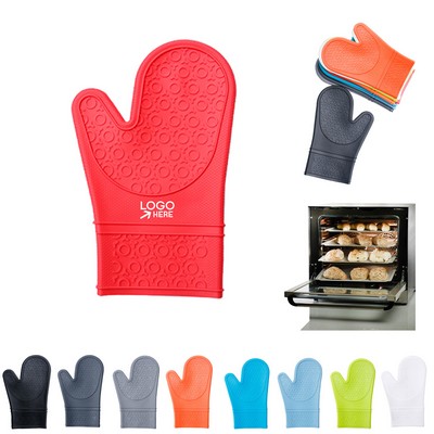 Frosted Silicone Oven Mitt