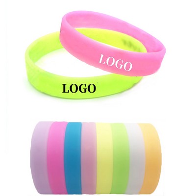 Glow-in-the-Dark Silicone Bracelet