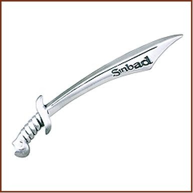 7" Arabian Sword Pewter Letter Opener