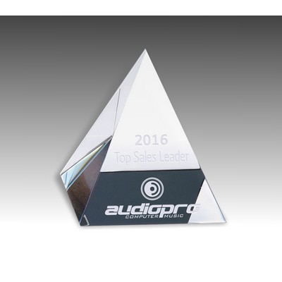 Pyramid Optic Crystal Award (3-1/8"x3½")