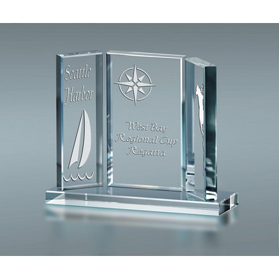 Starphire Crystal Tri-Fold Award