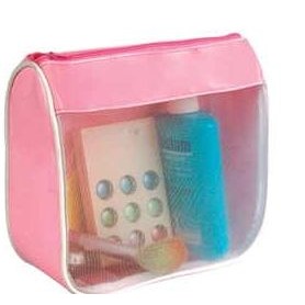 Clear Front Cosmetic Bag