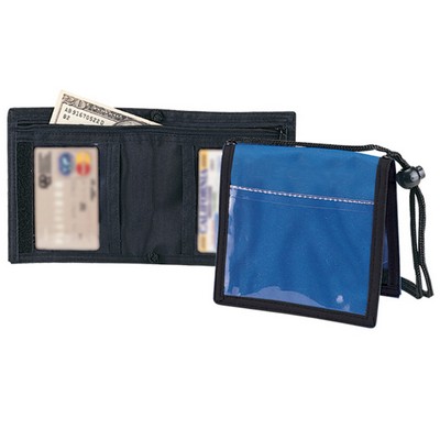 Bi-Fold Badge Holder w/ Black Trim